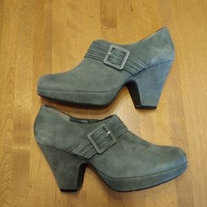 3/$14 Faux Suede Grey Ankle Boots